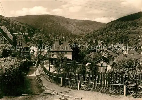 AK / Ansichtskarte Ruhla Blick von der Knaudtstrasse Ruhla