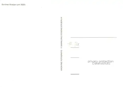 AK / Ansichtskarte Berlin Berliner Kneipe Berlin