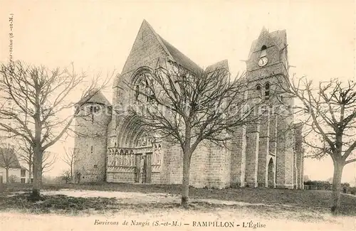 AK / Ansichtskarte Rampillon Environs de Nangis Rampillon