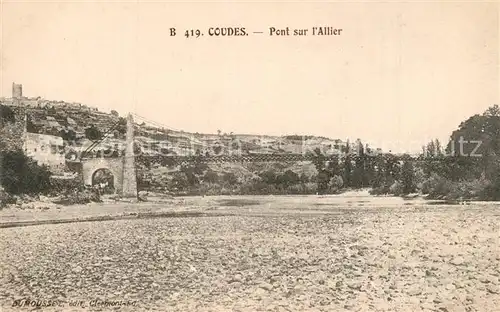 AK / Ansichtskarte Coudes Pont sur l Allier Coudes