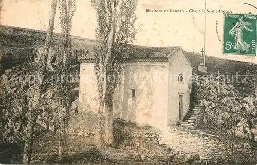 AK / Ansichtskarte Gannat Chapelle Sainte Procule Gannat