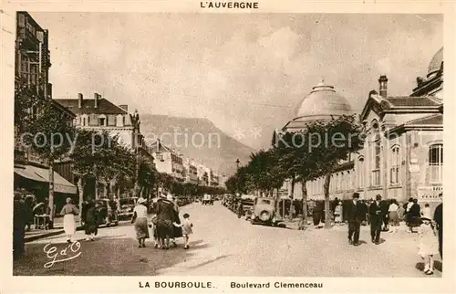 AK / Ansichtskarte La_Bourboule Boulevard Clemenceau La_Bourboule