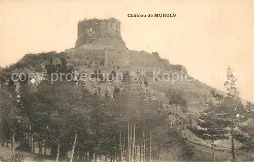 AK / Ansichtskarte Murols Chateau de Murols Murols