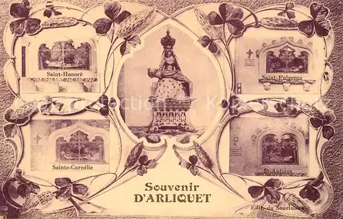 AK / Ansichtskarte Aixe sur Vienne Notre Dame dArliquet Saint Honore Sainte Cornelie Saint Fulgence Saint Antoine Aixe sur Vienne