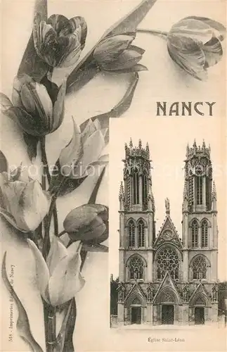AK / Ansichtskarte Nancy_Lothringen Eglise Saint Leon Nancy Lothringen