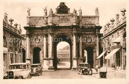 AK / Ansichtskarte Nancy_Lothringen Arc de Triomphe Nancy Lothringen