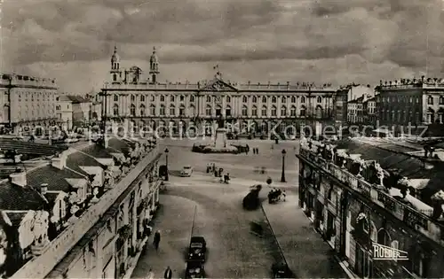 AK / Ansichtskarte Nancy_Lothringen La Place Stanislas vue de lArc de Triomphe Nancy Lothringen