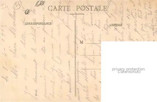 AK / Ansichtskarte Pierre Percee Route de Badonviller Pierre Percee