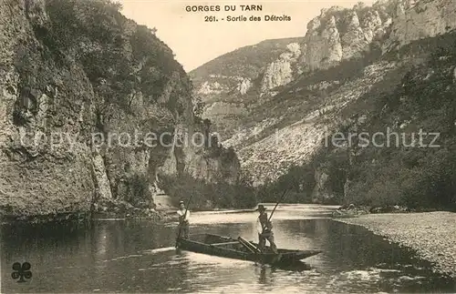 AK / Ansichtskarte Lozere_Region Gorges du Tarn Sortie des Detroits Lozere Region