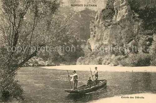 AK / Ansichtskarte Lozere_Region Gorges du Tarn Entree des Detroits Lozere Region
