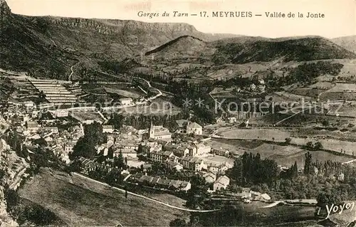 AK / Ansichtskarte Meyrueis Les Gorges du Tarn Vallee de la Jonte Meyrueis