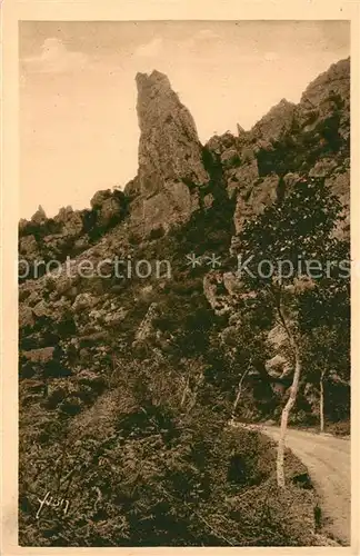AK / Ansichtskarte Gorges_du_Tarn Roque Aiguille Gorges_du_Tarn