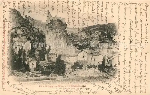 AK / Ansichtskarte Gorges_du_Tarn Castelboue Gorges_du_Tarn