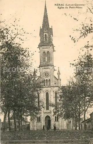 AK / Ansichtskarte Nerac Eglise du Petit Nerac Nerac