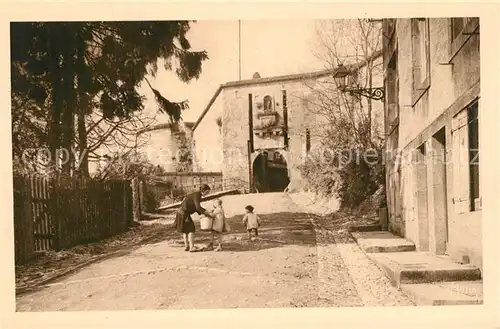 AK / Ansichtskarte Langres Porte Henri IV et Tour Collection Les Petits Tableaux de Langres Langres