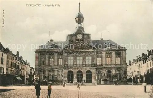 AK / Ansichtskarte Chaumont_Haute Marne Hotel de Ville Rathaus Chaumont Haute Marne