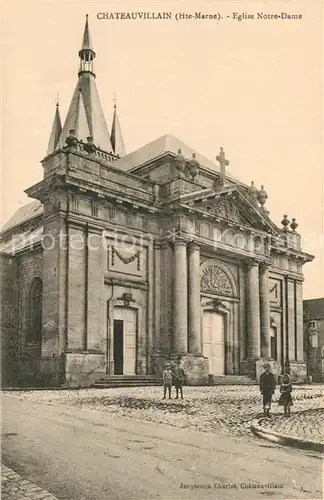 AK / Ansichtskarte Chateauvillain Eglise Notre Dame Chateauvillain