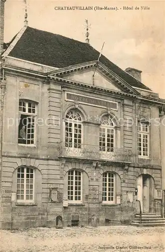 AK / Ansichtskarte Chateauvillain Hotel de Ville Rathaus Chateauvillain