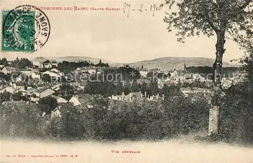 AK / Ansichtskarte Bourbonne les Bains_Haute_Marne Vue generale Bourbonne les Bains_Haute