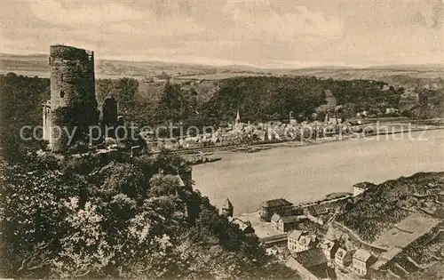 AK / Ansichtskarte St_Goar Burg Katz St_Goar