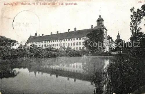 AK / Ansichtskarte Corvey Schloss Corvey