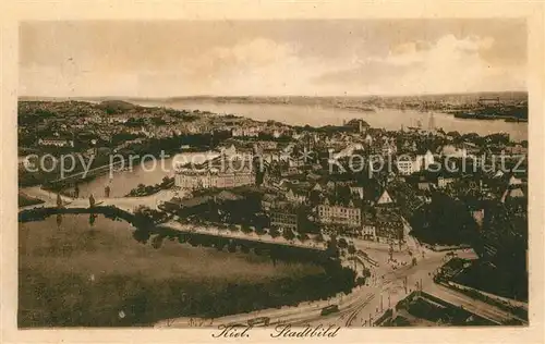 AK / Ansichtskarte Kiel Stadtpanorama Kiel