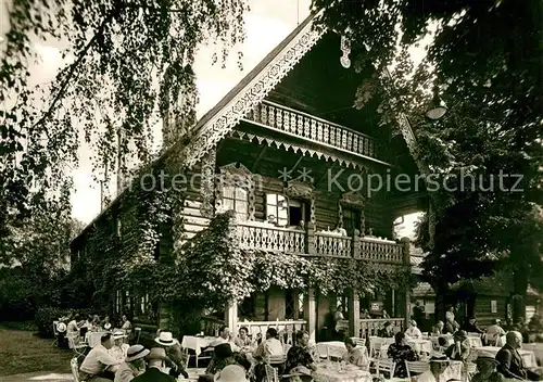 AK / Ansichtskarte Wannsee Gaststaette Blockhaus Nikolskoe Wannsee