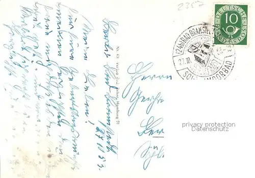 AK / Ansichtskarte Bad_Bramstedt Springbrunnen Musikpavillon Neues Kurhaus Verlobungsweg Bad_Bramstedt