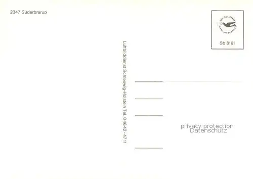 AK / Ansichtskarte Suederbrarup Zentrum Angeln Jahrmarkt Riesenrad Schwimmbad Suederbrarup