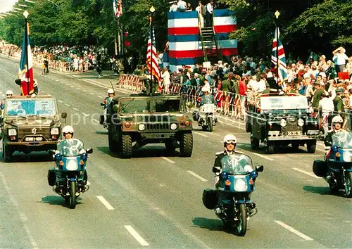 AK / Ansichtskarte Berlin Militaerparade Westalliierte  Berlin