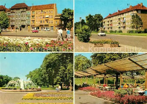 AK / Ansichtskarte Pankow Johannes R Becher Strasse Ossietzkystrasse Buergerpark Pankow