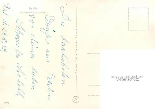 AK / Ansichtskarte Berlin Bahnhof Friedrichstrasse Berlin