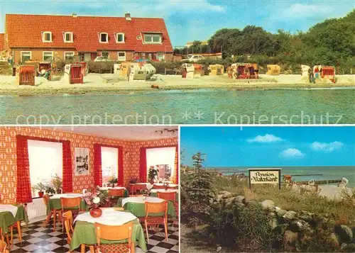 AK / Ansichtskarte Hohwacht_Ostseebad Pension Waterkant Hohwacht_Ostseebad