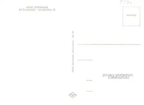 AK / Ansichtskarte Alt_Duvenstedt Hotel Toepferhaus Alt_Duvenstedt