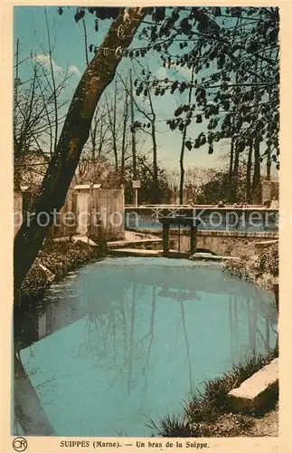 AK / Ansichtskarte Suippes Un bras de la Suippe Suippes