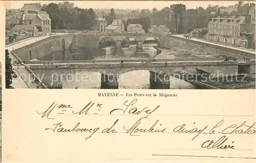 AK / Ansichtskarte Mayenne Les Ponts sur la Mayenne Mayenne