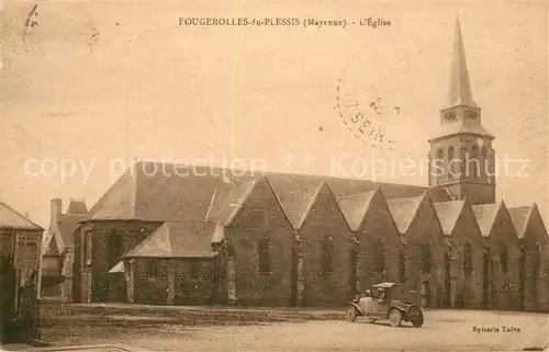 AK / Ansichtskarte Fougerolles du Plessis Eglise Fougerolles du Plessis