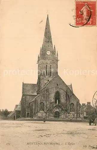 AK / Ansichtskarte Montebourg Eglise Kirche Montebourg
