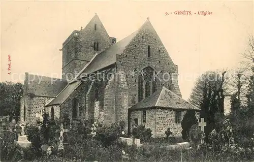 AK / Ansichtskarte Genets Eglise Kirche Genets