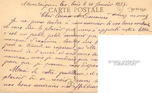 AK / Ansichtskarte La_Chapelle sur Vire Bords de la riviere vue vers l Eglise La_Chapelle sur Vire