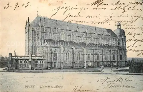 AK / Ansichtskarte Ducey Abside de l Eglise Ducey