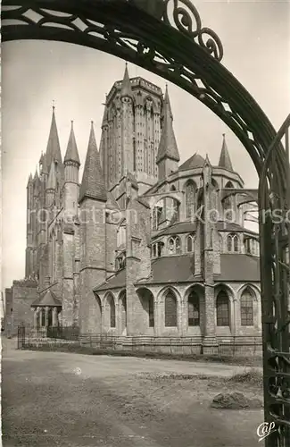 AK / Ansichtskarte Coutances Abside de la Cathedrale Coutances
