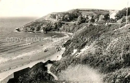 AK / Ansichtskarte Carteret_Manche Le Joyau du Cotentin Plage a maree haute Carteret Manche
