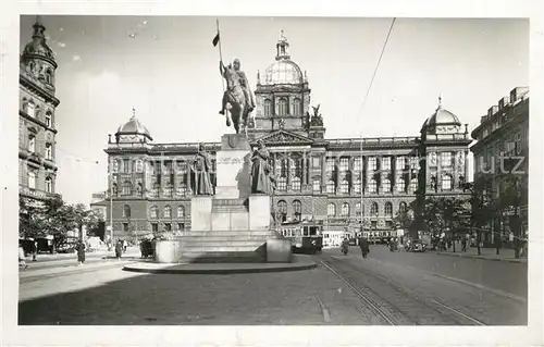AK / Ansichtskarte Praha_Prahy_Prague Nationalmuseum Praha_Prahy_Prague