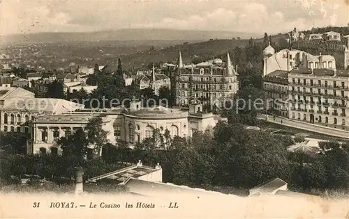 AK / Ansichtskarte Royat_les_Bains Le Casino les Hotels Royat_les_Bains