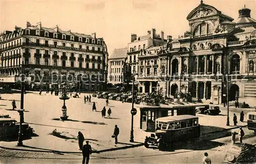 AK / Ansichtskarte Angers La Place du Ralliement Le Theatre Angers