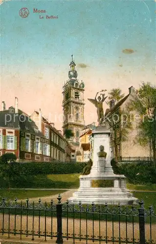 AK / Ansichtskarte Mons_Belgien Le Beffroi Mons Belgien