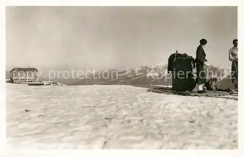 AK / Ansichtskarte Superbagneres En Hiver Superbagneres
