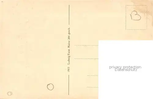 AK / Ansichtskarte Mainz_Rhein Kriegswahrzeichen Mainz Rhein