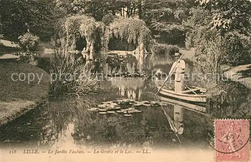 AK / Ansichtskarte Lille_Nord Le Jardin Vauban Lille_Nord